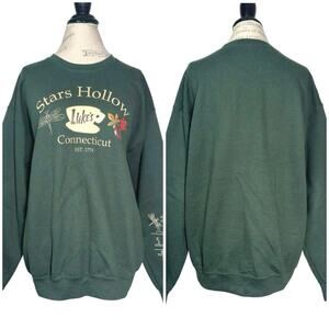 Gilmore Girls | Women | Stars Hollow Luke’s Diner Graphic Sweatshirt | Large